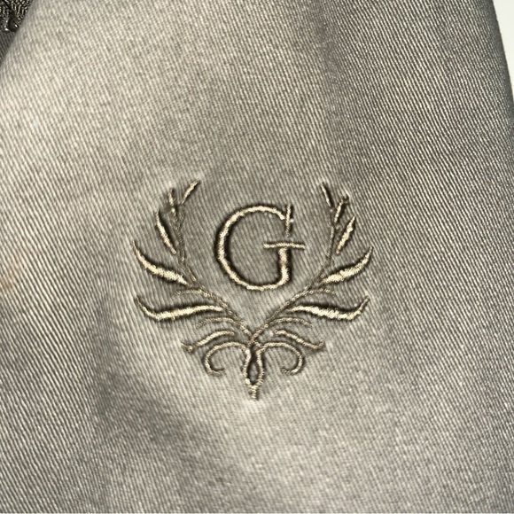 Guess Olive Green Military Utility Jacket Small Satin Lined Women’s Coat - Picture 7 of 7